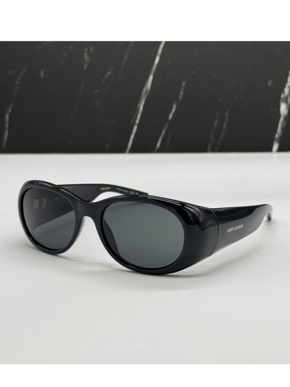 NWT Saint Laurent SL736 001 Black Women Sunglasses Authentic